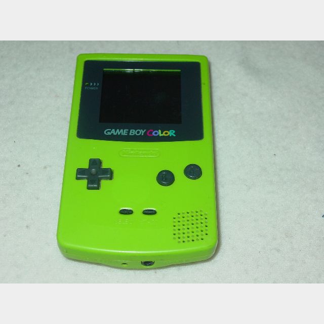 GAMEBOY COLOR / KIWI LIME GREEN HANDHELD SYSTEM!!!!! Game Boy Color