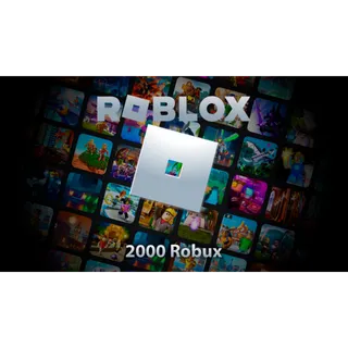 2000 Robux Roblox Gift Card Digital