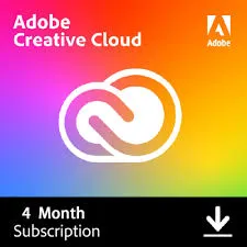 Adobe Creative Cloud 4 Month – Fast Delivery