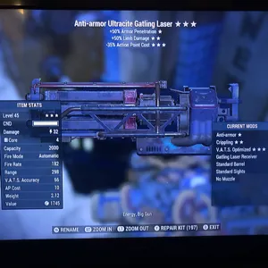 AA50l35 U Gatling Laser