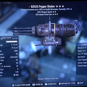 💥B2525 Pepper Shaker