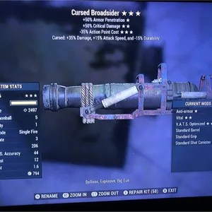 Cursed Broadsider+Mods