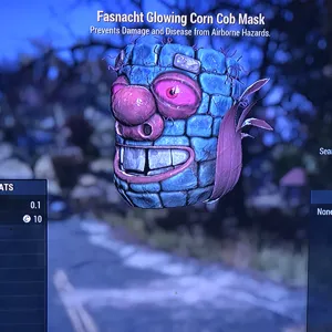 Glowing Corn Cob Mask