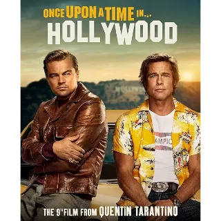 Once Upon a Time in Hollywood 4k