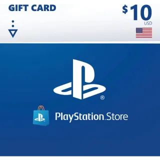 PSN Card 10 USD - PlayStation Network USA with warranty, Very fast delivery🔥