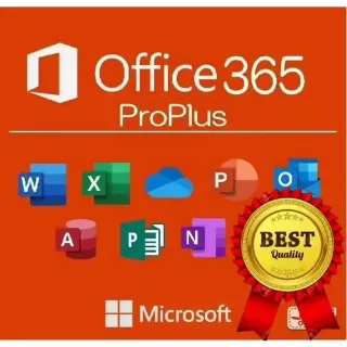 Microsoft Office 365 - 1 Year - 5 Workstations - Official License -