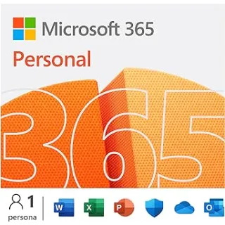 Microsoft 365 Personal - 1 persona - Para PC/Mac/tabletas/teléfonos móviles - Suscripción de 12 meses