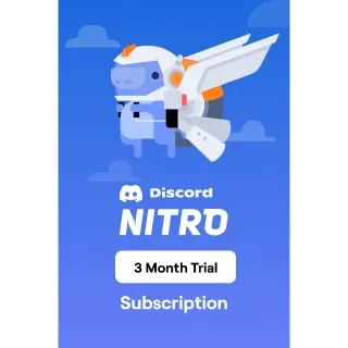 DISCORD NITRO 3 MONTHS