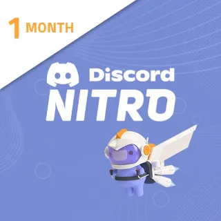 DISCORD NITRO 1 MONTH