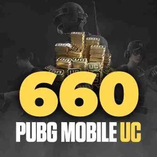 PUBG Mobile 660 UC – Global PIN