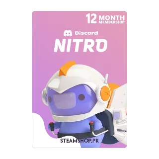 Discord Nitro Premium 12 Month - Fast Delivery