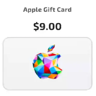 Digital Product | $9.00 Apple Gift Card | US | Instant delivery