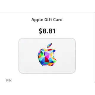 $8.81 USD Apple | Locked US Only