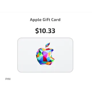 $10.30 USD Apple | Locked US Only