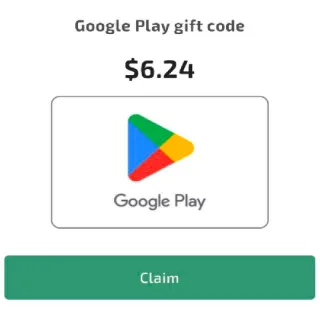 $6.24 Google Play | US Only.!!!!
