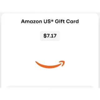Sale!!! Digital Item | $7.17 Amazon Gift Card | US | Instant Delivery