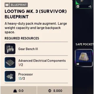 Arc Raiders Looting MK 3 (Survivor)