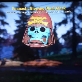 GLOWING SKULL MASK