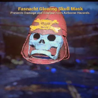 GLOWING SKULL MASK