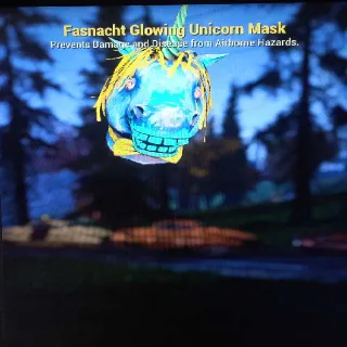 GLOWING UNICORN MASK