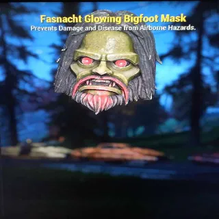 GLOWING BIGFOOT MASK