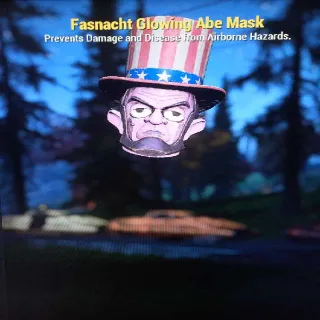 GLOWING ABE MASK