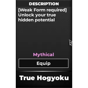 True Hogyoku | Type Soul | Type://Soul
