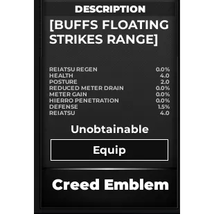 Creed Emblem | Type Soul | Type://Soul