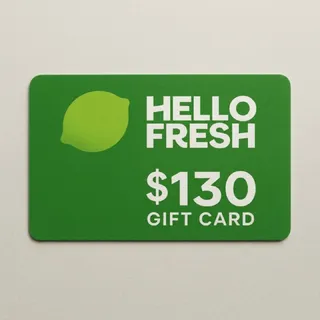 $130 HelloFresh Gift Card (10x Meals) - AUTODELIVERY