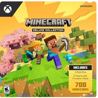  Minecraft | Java & Bedrock Deluxe Collection | Windows Digital Code | Auto-delivery | US