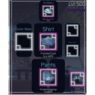 JUJUTSU INFINITE FROST SET WITH GUN