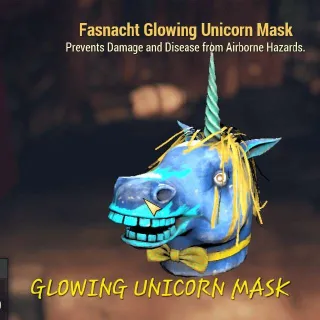 Glowing Unicorn Mask