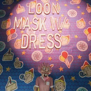 Loon Mask W/ Dress