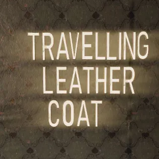 Travelling Leather Coat