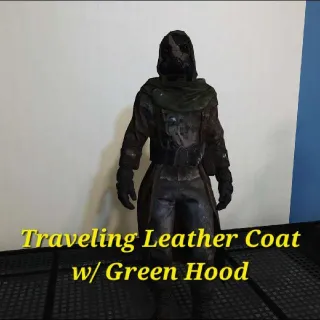 Traveling Leather Coat