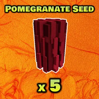 Pomegranate Seed x5