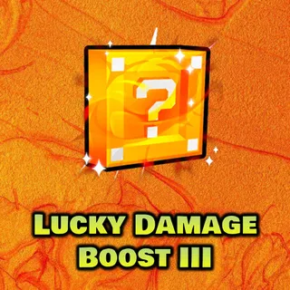Lucky Damage Boost III x50