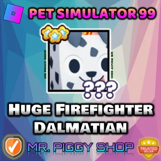 Huge Firefighter Dalmatian
