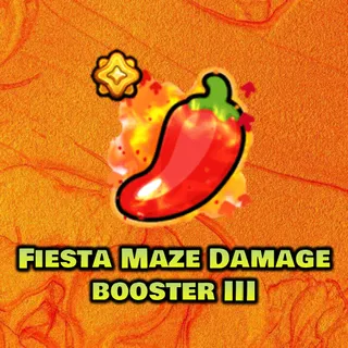 Fiesta Maze Damage Booster III x200