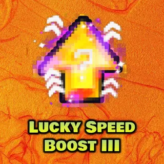Lucky Speed Boost III x50