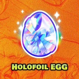 Holofoil Egg x5