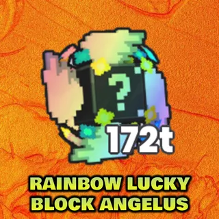 Rainbow Lucky Block Angelus x1