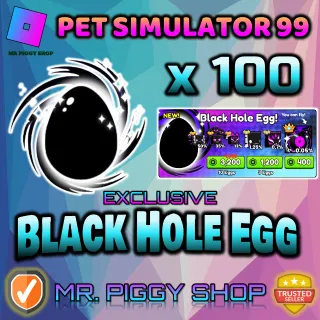 Black Hole Egg 100x