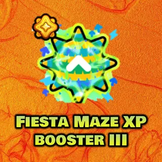 Fiesta Maze XP Booster III x200