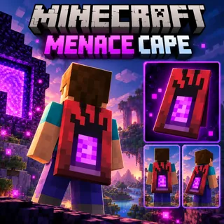 ⚡️MINECRAFT MENACE CAPE⚡️    