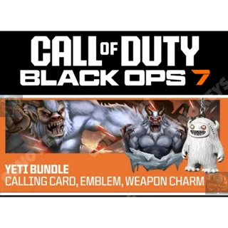 Call of Duty Black Ops 7 - Yeti bundle Rewards Set
