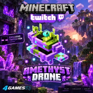 Minecraft Amethyst Drone - GLOBAL🌍 - JAVA & BEDROCK