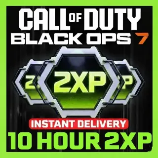 Call of Duty Black Ops 7 - 10 Hours Double XP (2XP)