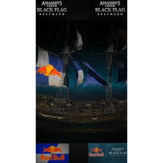 Assassin's Creed Black Flag Resynced Red bull sails 
