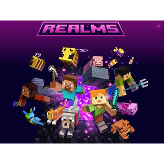 Minecraft Realms Plus Bedrock Key 1 Month